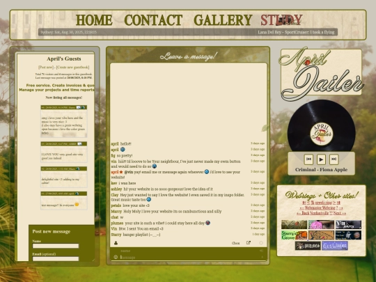 contact screenshot