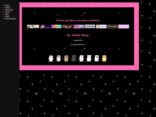links screenshot