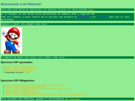 index screenshot