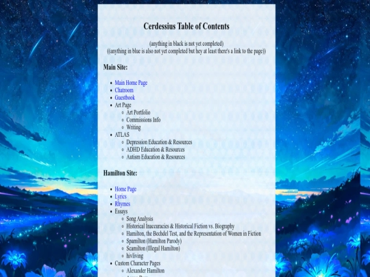 index screenshot