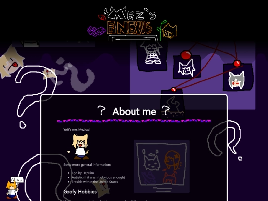 about-me screenshot