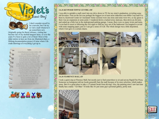 travelblog screenshot