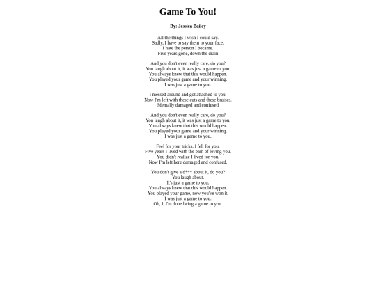 music/gametoyou screenshot