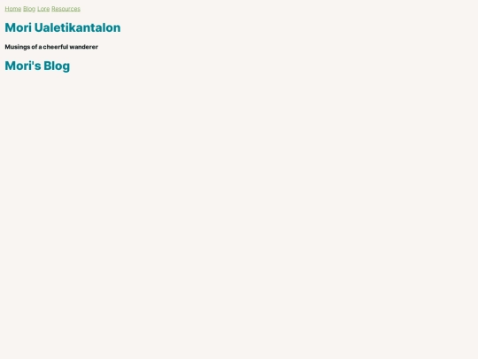 blog screenshot