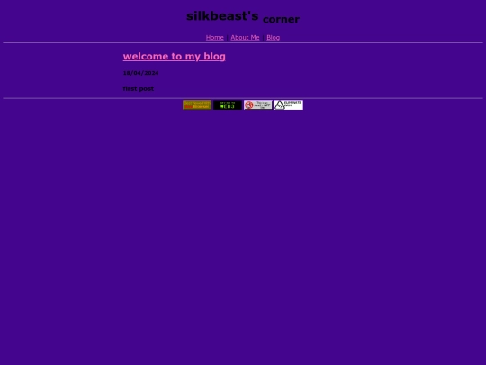blog screenshot
