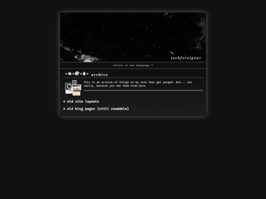 archive screenshot