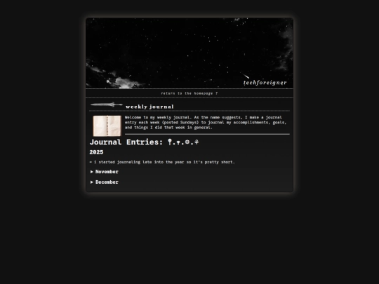journal screenshot