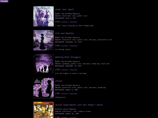 music screenshot