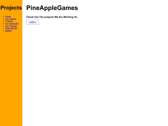 Projects screenshot