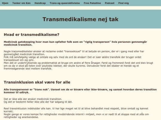 TankerOmKon/transmedikalisme screenshot