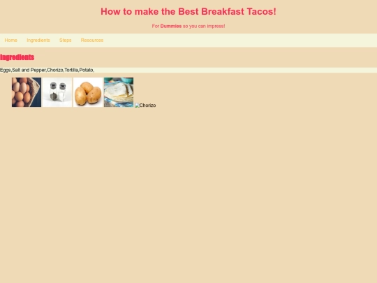 ingredients screenshot