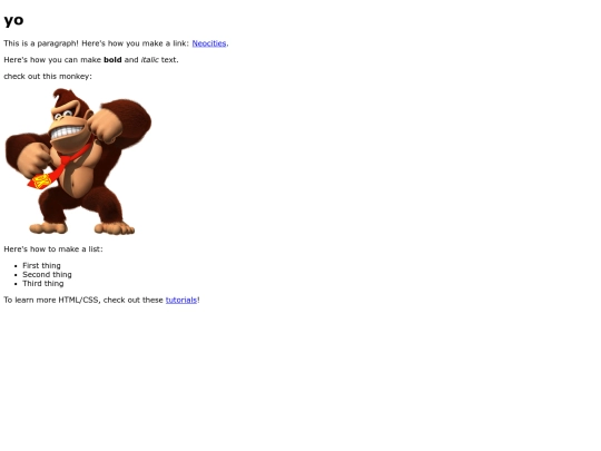 index screenshot