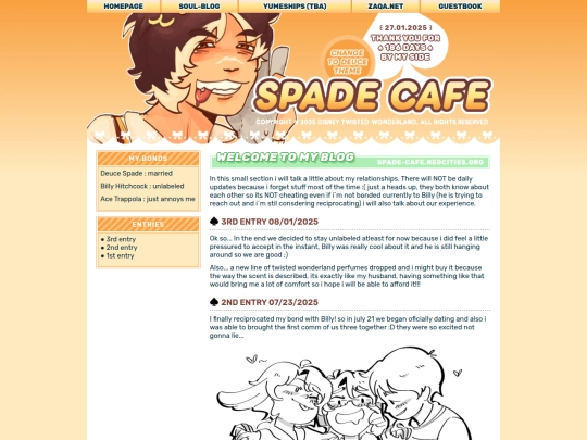 my-blog screenshot