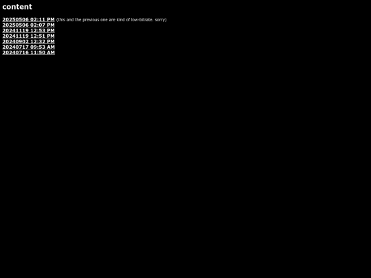 content screenshot