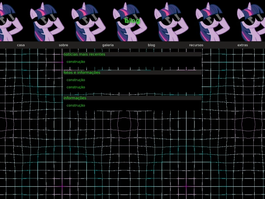 Blog screenshot