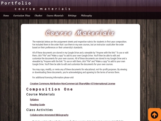 coursematerials screenshot