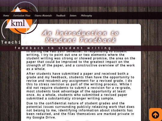 feedback screenshot