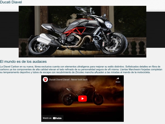 Diavel screenshot