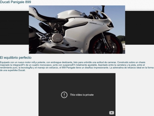 Panigale screenshot