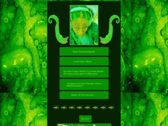 Website/frontpage screenshot