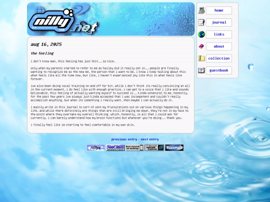 journal/aug162025 screenshot