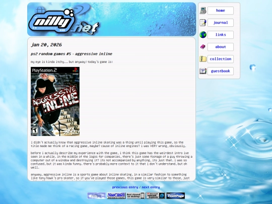 journal/jan202026 screenshot