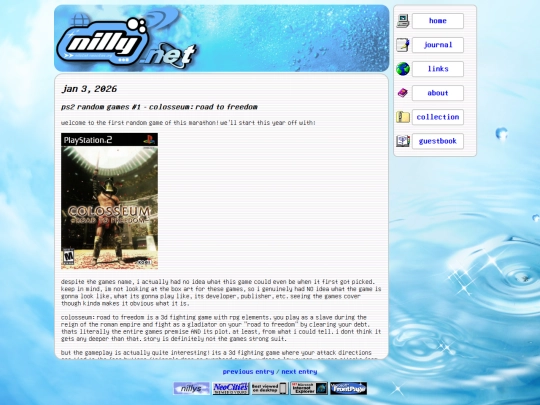 journal/jan32026 screenshot