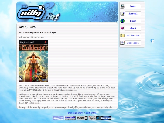 journal/jan82026 screenshot
