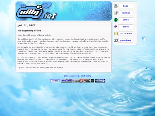 journal/jul112025 screenshot