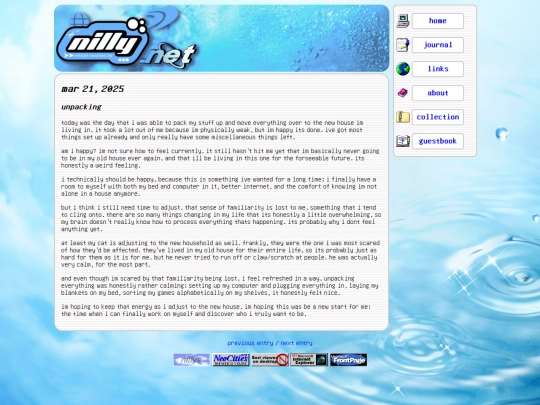 journal/mar212025 screenshot