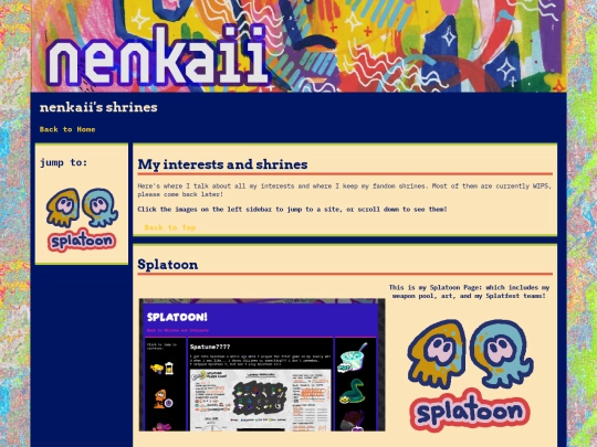 interests screenshot