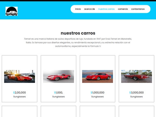 proyecto/glasses screenshot