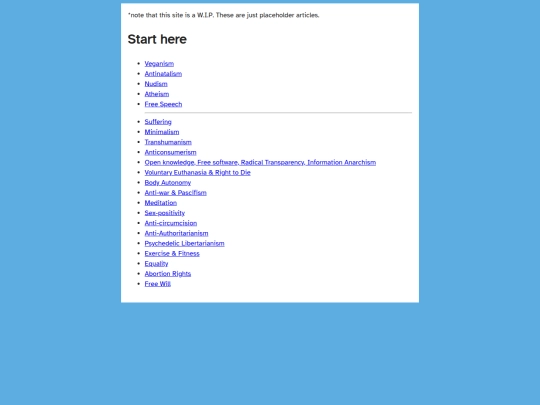 start screenshot