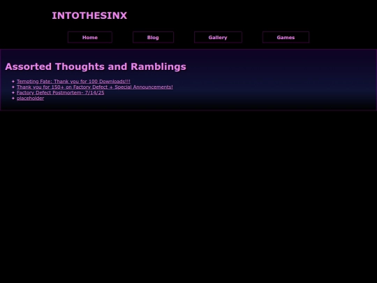 blog screenshot