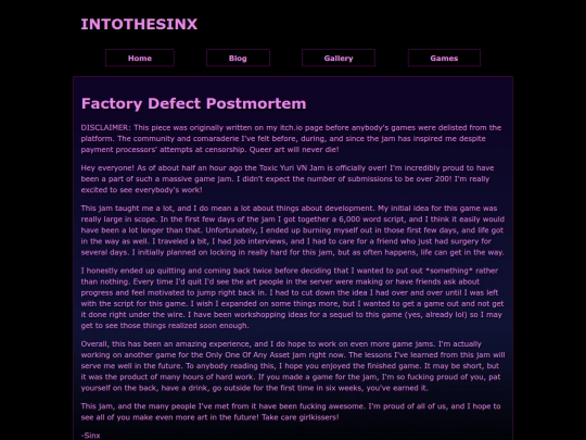 gamepostmortem screenshot