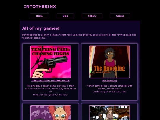 games screenshot