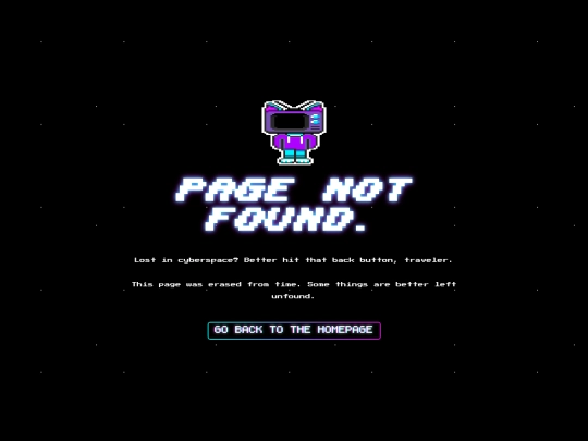 not_found screenshot