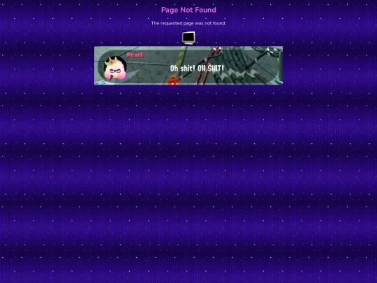 not_found screenshot