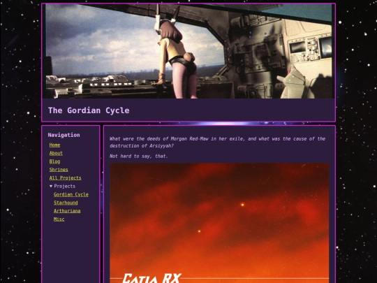 Projects/Gordian_Cycle screenshot
