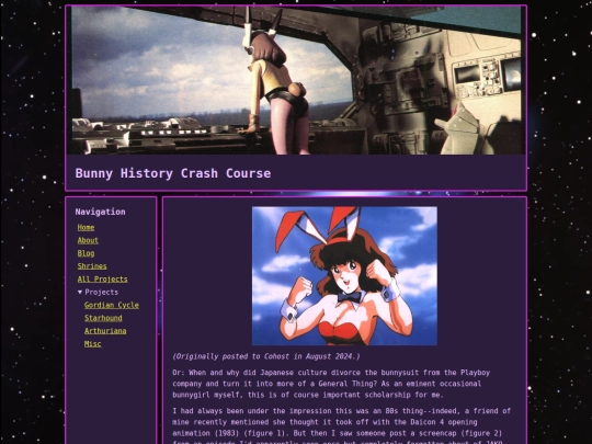 Shrines/Bunny/History screenshot
