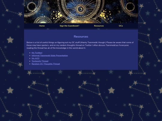 resources screenshot