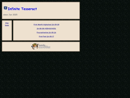 blog screenshot