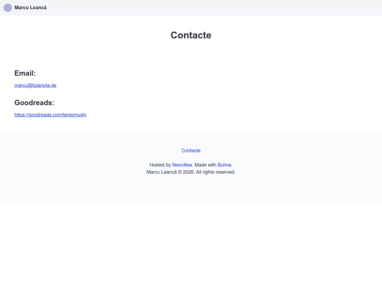 contacte screenshot