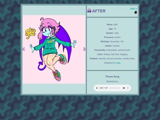 universe/charas/after screenshot