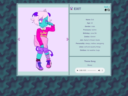 universe/charas/exit screenshot