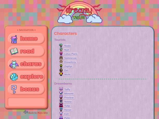 universe/charas screenshot