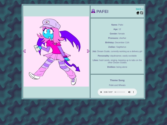 universe/charas/pafei screenshot