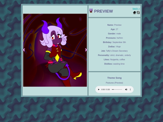 universe/charas/preview screenshot