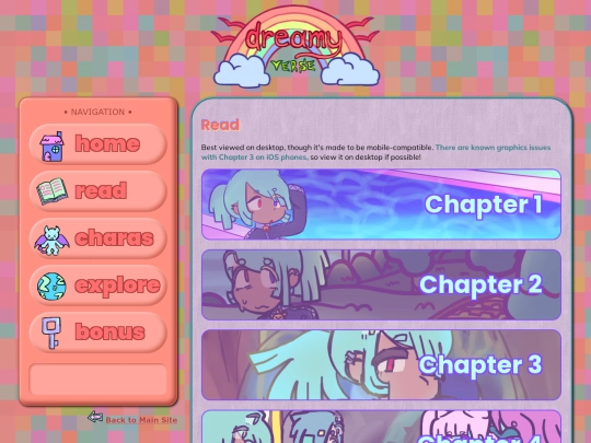 universe/read screenshot