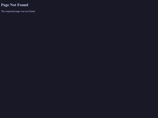 not_found screenshot